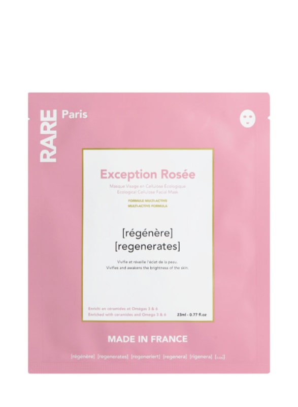 exception roséen box x 5nourishing face mask