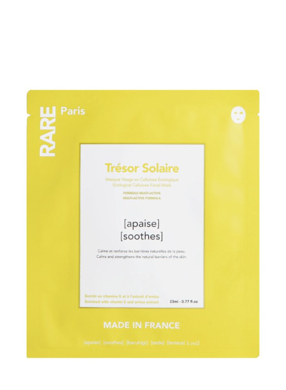 trésor solairesoothing face mask