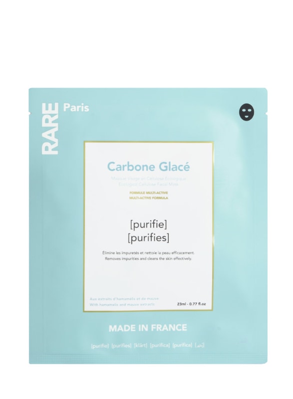 carbone glacépurifying face mask