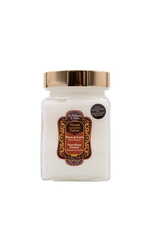 oriental ayurvedic  amber vanilla patchouli fragrance  shea butter 300g