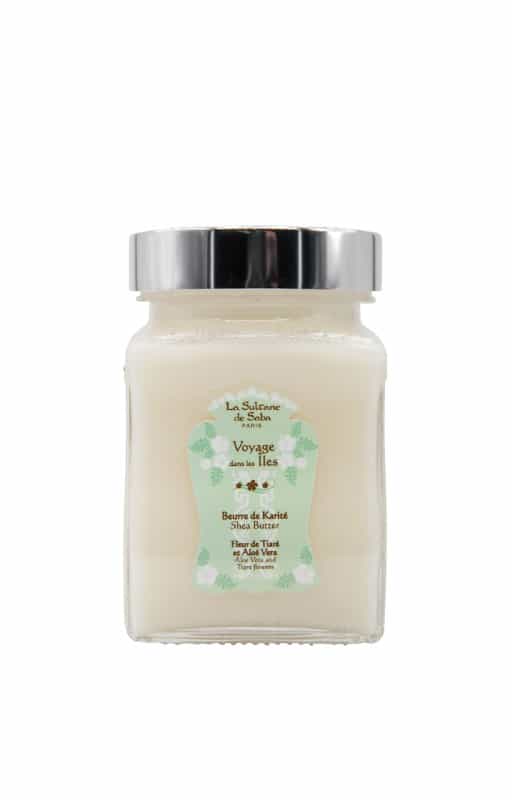 aloe vera & tiare flowers fragrance shea butter 300g