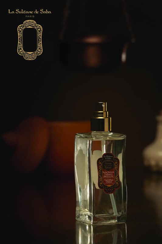 oriental ayurvedic <br> amber vanilla patchouli fragrance <br> body mist 200ml