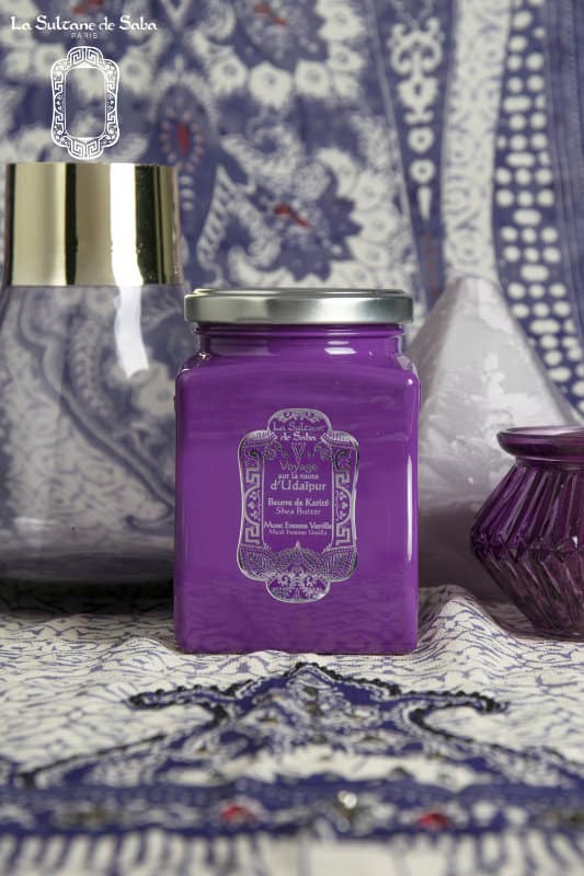musk incense vanilla fragrance<br> shea butter 300g