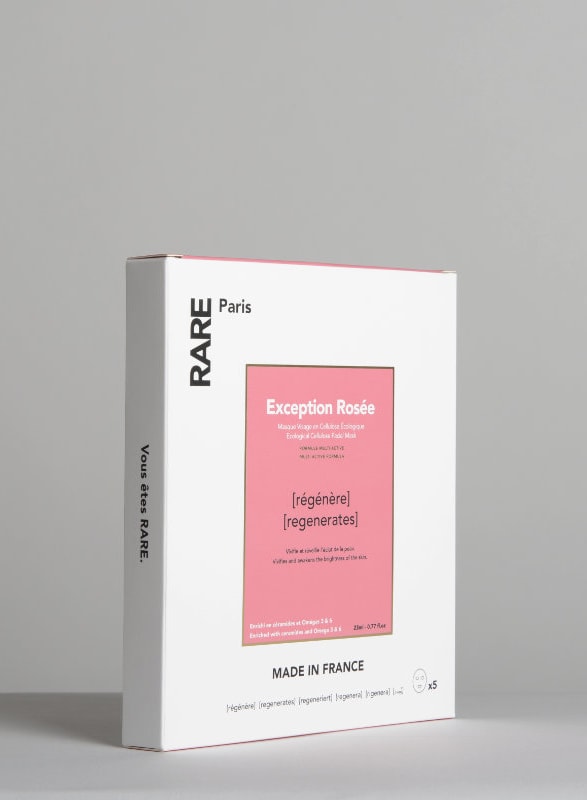 exception roséen box x 5<br>nourishing face mask