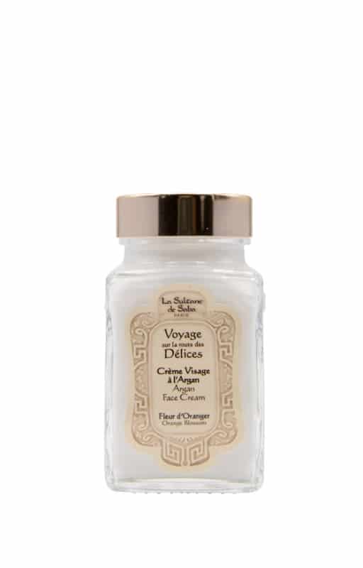 orange blossom fragrance argan face cream 100ml
