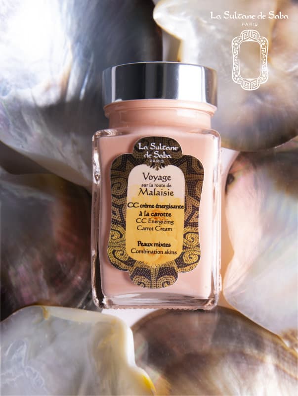 cc energising carrot cream<br>jasmine & tropical flowers fragrance <br>face cream 100ml