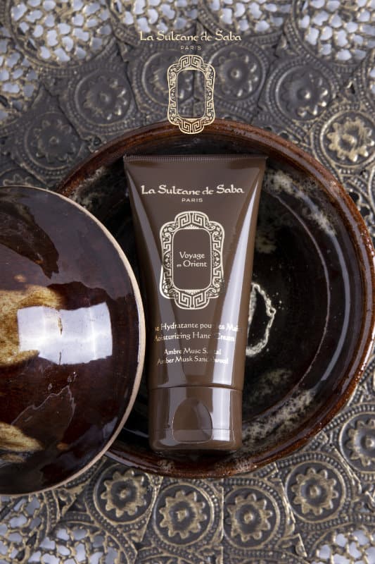 amber musk sandalwood fragrance<br> moisturising hand cream 50ml