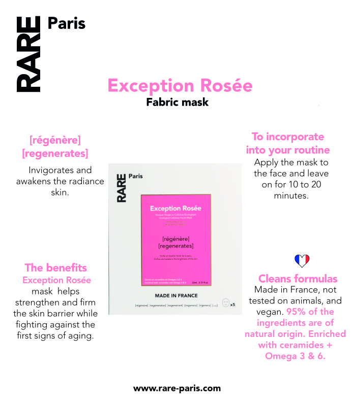 exception rosée<br>nourishing face mask