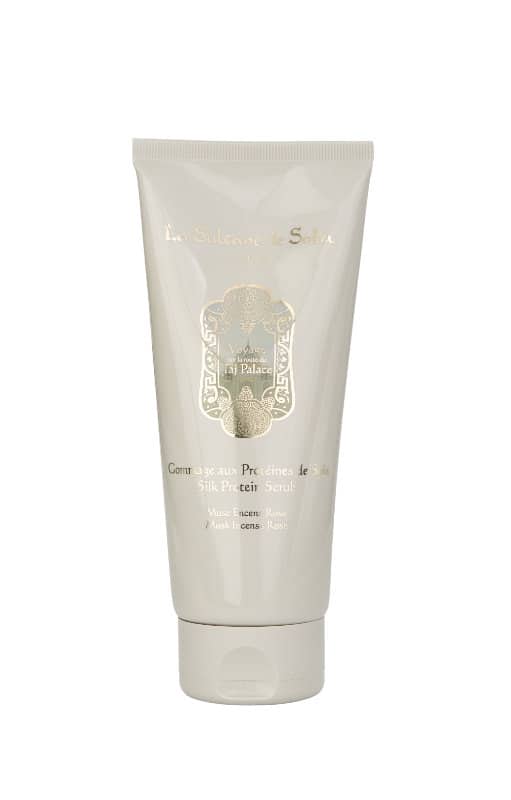 musk incense rose fragrance silk protein scrub 200ml