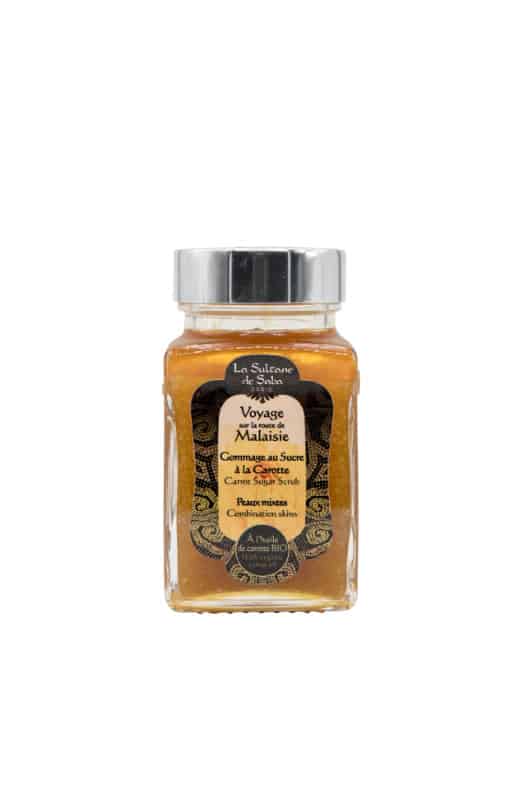carrot sugar scrubjasmine & tropical flowers fragrance face scrub 100ml