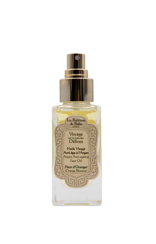 argan & orange blossomface oil