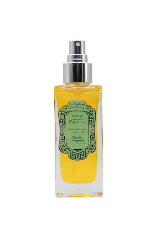 green tea & ginger fragrance beauty oil 200ml