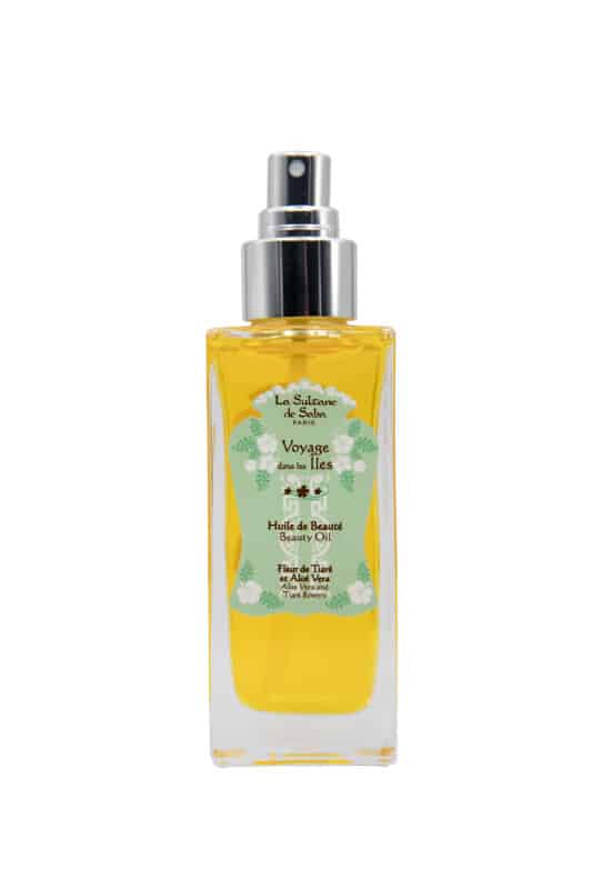 aloe vera & tiare flowers fragrance beauty oil 200ml