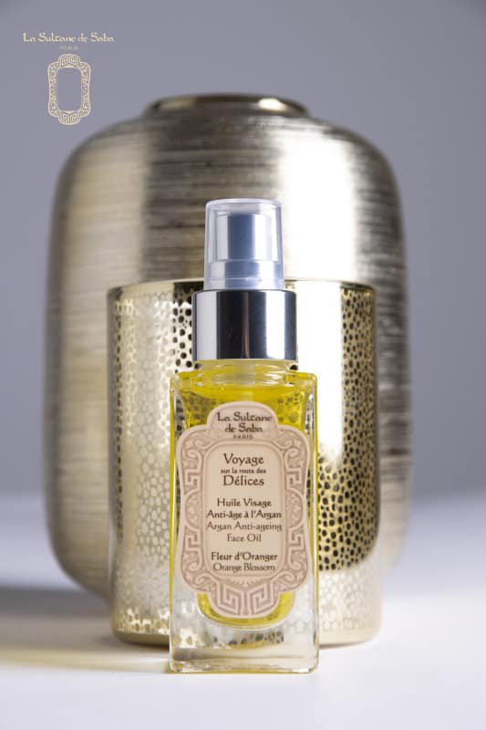 argan & orange blossom<br>face oil