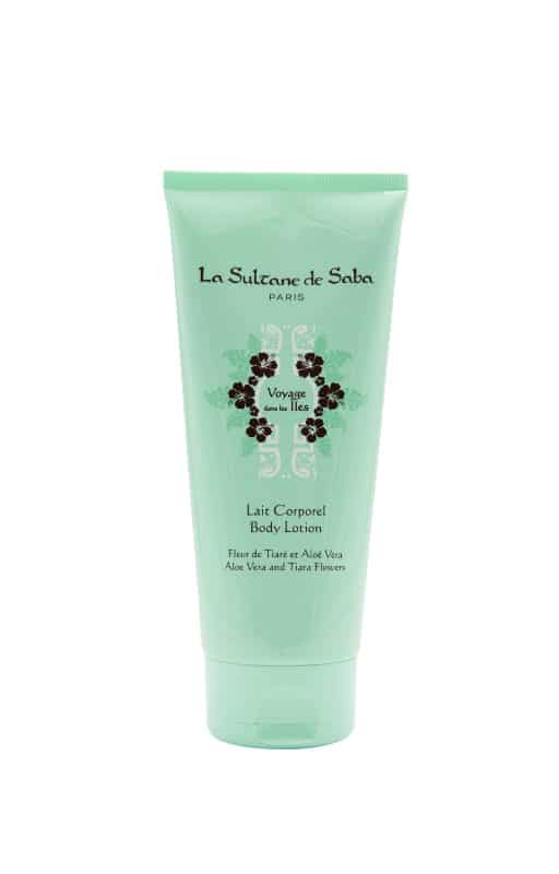 aloe vera & tiare flowers fragrance body lotion 200ml