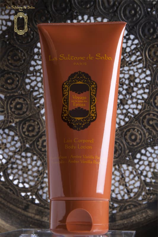 oriental ayurvedic <br> amber vanilla patchouli fragrance <br> body lotion 200ml