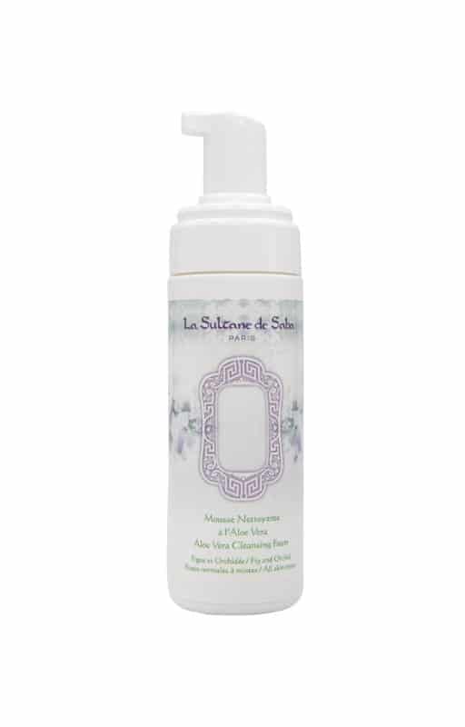 aloe vera  fig & orchid fragrance facial cleansing foam 150ml