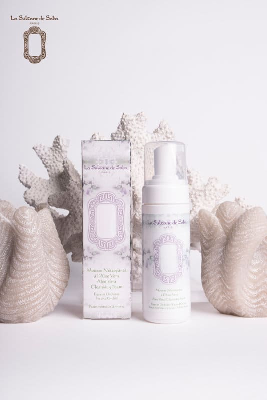 aloe vera <br> fig & orchid fragrance<br> facial cleansing foam 150ml