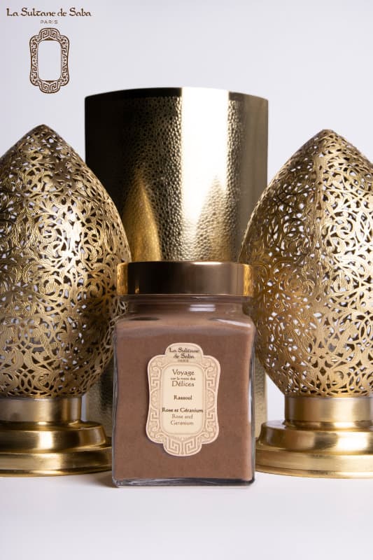 rassoul<br>rose & geranium fragrance<br> body mask 300g
