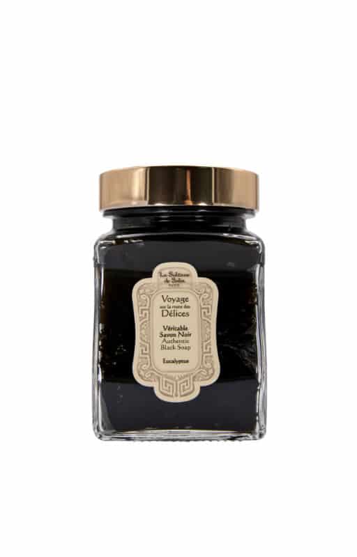 real black soap with eucalyptus essential oil scrub 300g