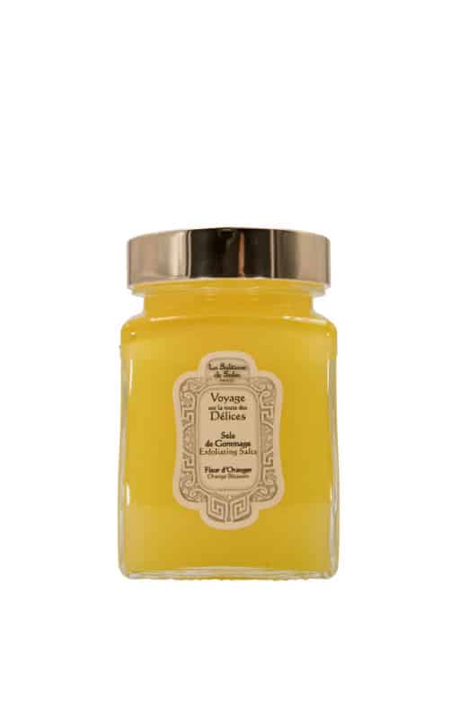 orange blossom fragrance body salt scrub 300g