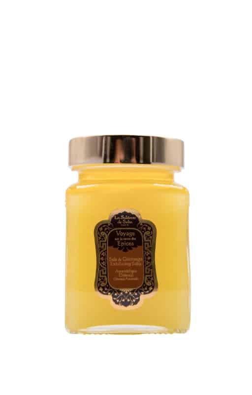 oriental ayurvedic  amber vanilla patchouli fragrance  body salt scrub 300g