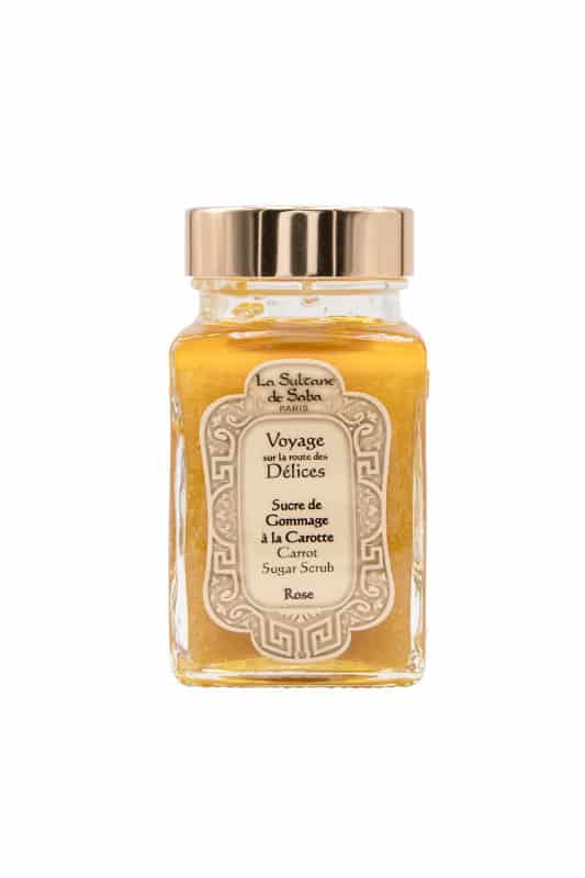 rose fragrancecarrot sugar face scrub 100ml