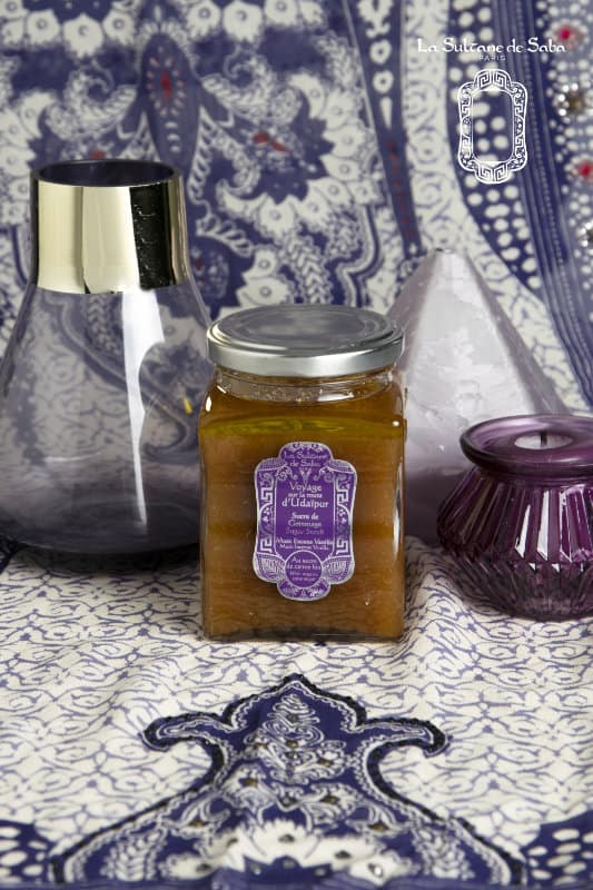 musk incense vanilla fragrance<br> body sugar scrub 300g