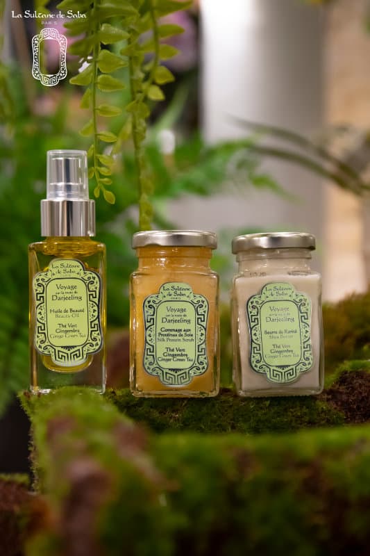 green tea & ginger gift set