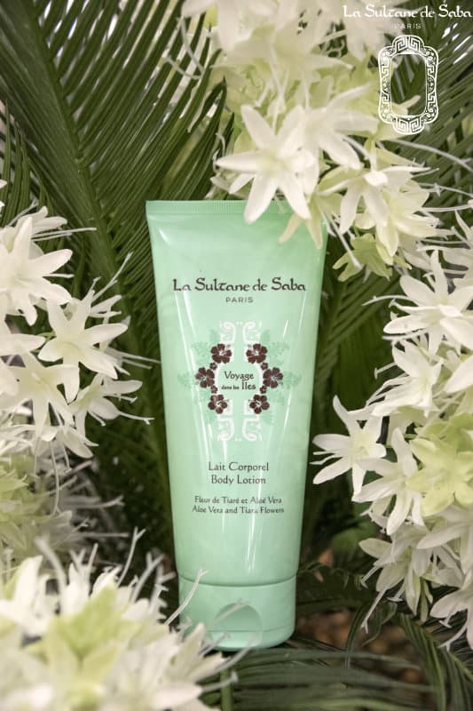 aloe vera & tiare flowers fragrance<br> body lotion 200ml