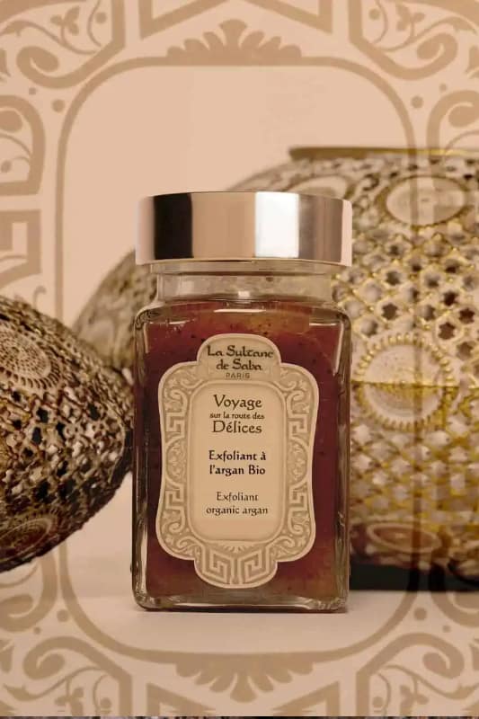 organic argan<br>face scrub 100ml