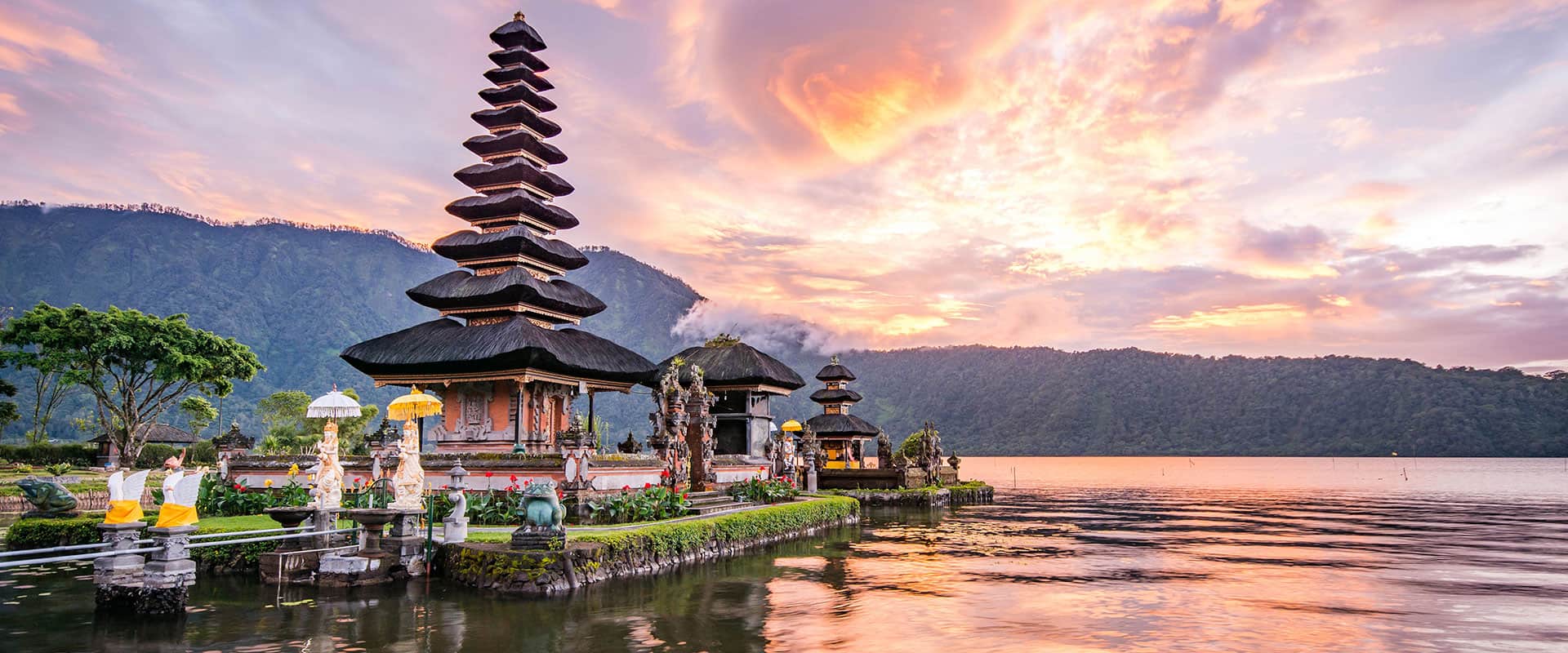 Journey to Bali - Lotus & Frangipani Flowers