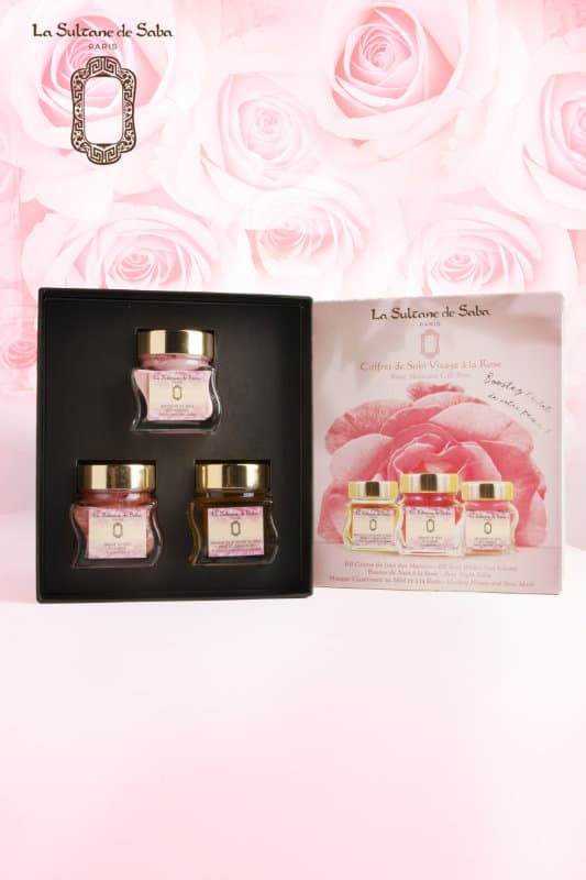 rose fragrance face care set