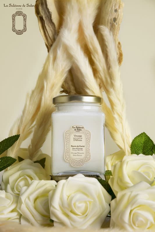 orange blossom fragrance<br> shea butter 300g